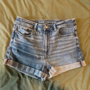 American Eagle Outfitters Light Blue Jean Shorts